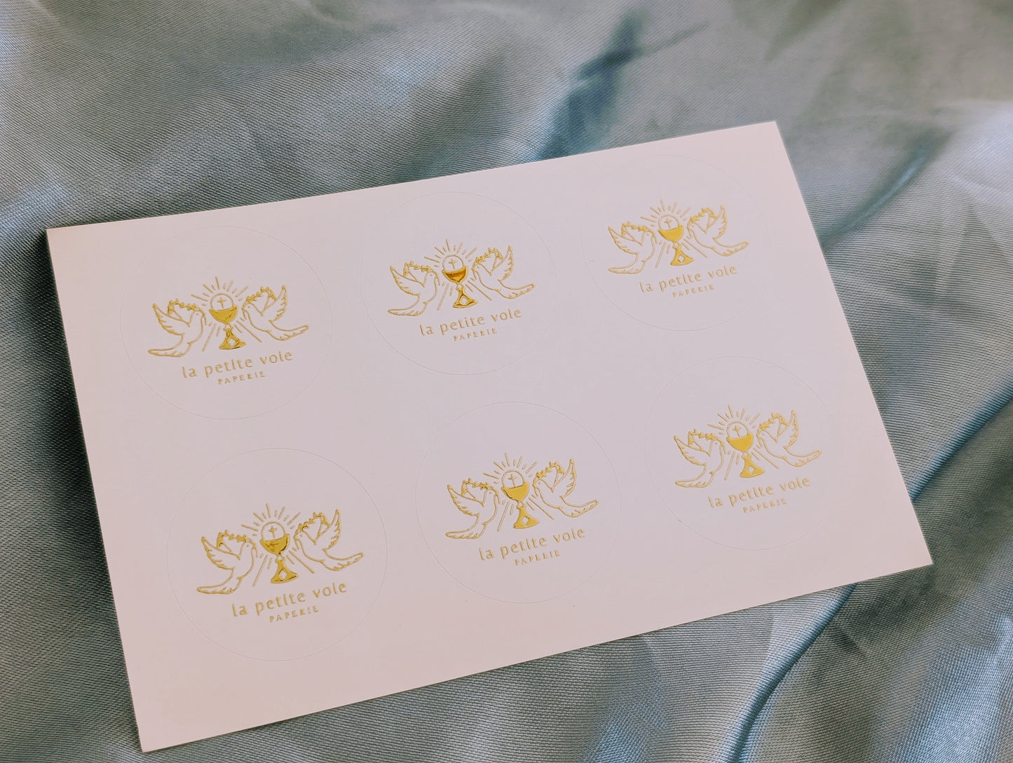 Eucharist Doves Sticker